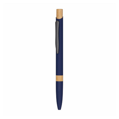 Aluminium-Kugelschreiber BAMBOO SYMPHONY,blau