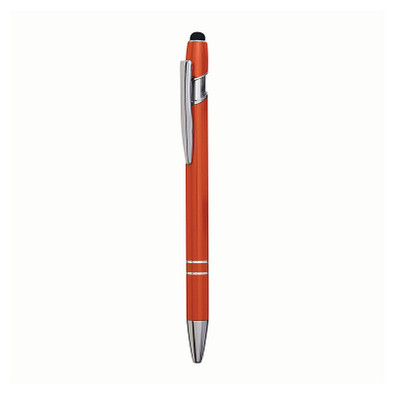 Metall-Touch-Kugelschreiber orange metallic
