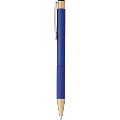 Aluminium-Kugelschreiber Remy, blaue Mine, Blau