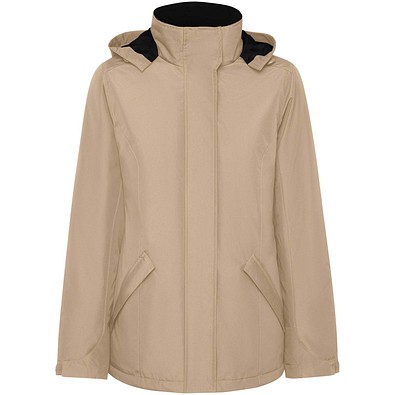 America wattierter Parka für Damen, Dark Sand, 2XL