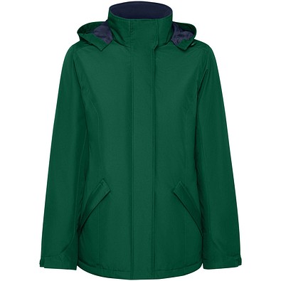 America wattierter Parka für Damen, dunkelgrün, 2XL