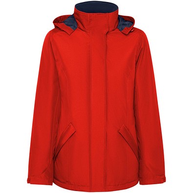America wattierter Parka für Damen, rot, 2XL