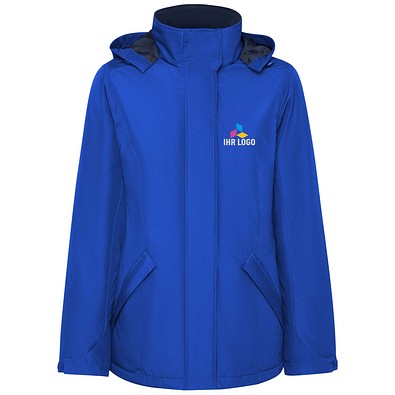 America wattierter Parka für Damen, royalblau, XL