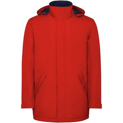 America wattierter Parka für Herren, rot, L