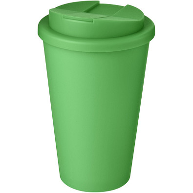 Americano® 350 ml Isolierbecher mit auslaufsicherem Schraubverschluss, grün