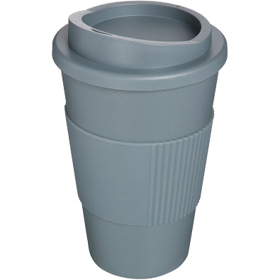 Americano Isolierbecher mit Schutzring, 350 ml, grau