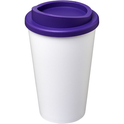 Americano® 350 ml Isolierbecher, weiss/lila