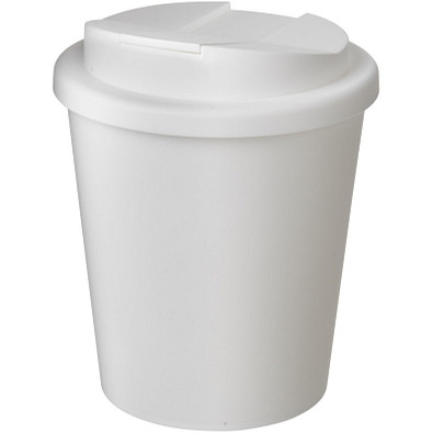 Americano® Espresso 250 ml Isolierbecher mit auslaufsicherem Schraubverschluss, weiß/weiß