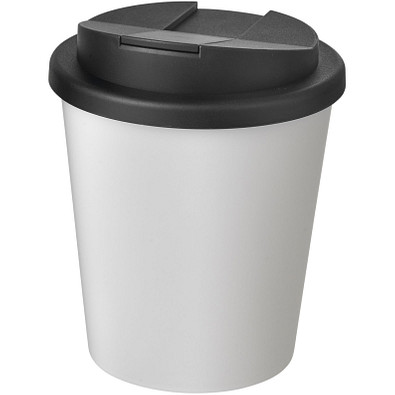 Americano® Espresso 250 ml Isolierbecher mit auslaufsicherem Schraubverschluss, weiß/schwarz