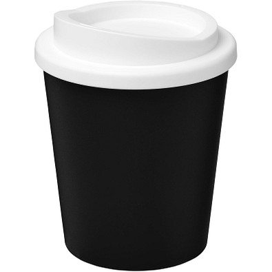 Americano Espresso Isolierbecher, 250 ml, schwarz,weiss