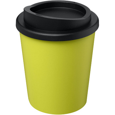 Americano® Espresso 250 ml recycelter Isolierbecher, limone/schwarz