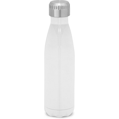 AMORTI M. Thermosflasche aus Edelstahl -Sublimations 510 ml, Weiß