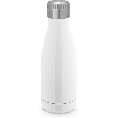 AMORTI S. Sublimationsflasche aus Edelstahl 380 mL, Weiß