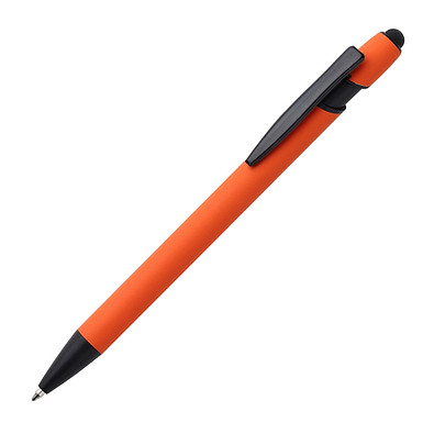 Metall-Touch-Kugelschreiber Waterford, orange