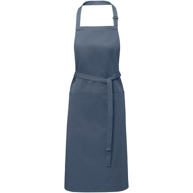 Andrea 240 g/m² Schürze mit verstellbarem Nackenband, Hale Blue
