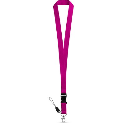 ANQUETIL. Lanyard aus Polyester, Violett