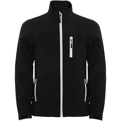 Antartida Softshelljacke für Herren, schwarz, 3XL