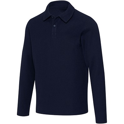 Apollo 245 g/m² Langarm Poloshirt Unisex, navy, 3XL
