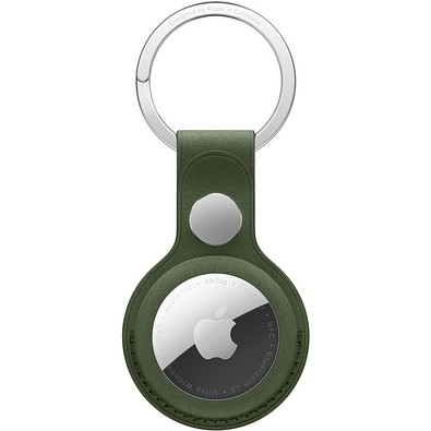 Apple AirTag Schlüsselanhänger aus Feingewebe MGFX4ZM/A, moosgrün