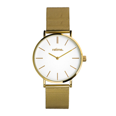 retime® Armbanduhr Slim XXV, gold retime® Armbanduhr Slim XXV, gold