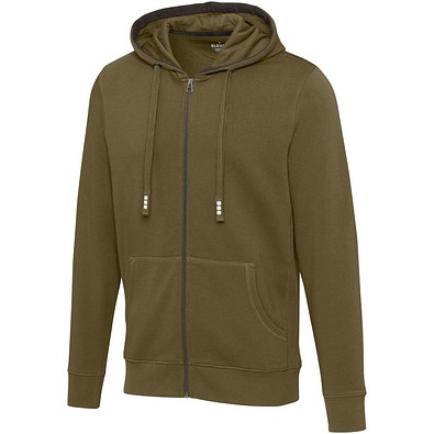 ELEVATE Herren Kapuzensweatjacke Arora, Forest Green, XS