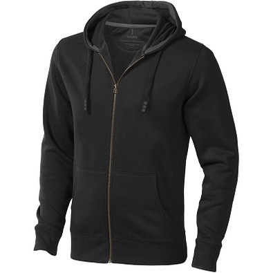 ELEVATE Herren Kapuzensweatjacke Arora, schwarz, S