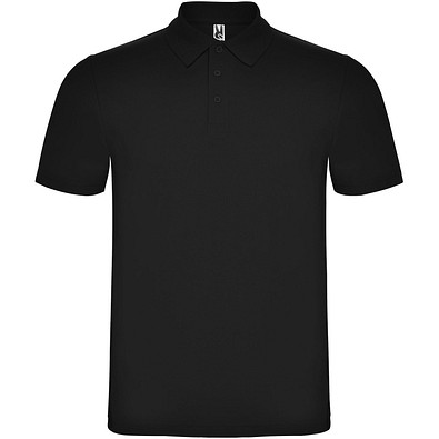 Austral Poloshirt Unisex, schwarz, L