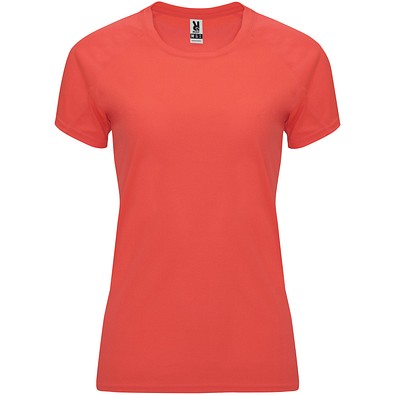 Bahrain Sport T-Shirt für Damen, Fluor Coral, S