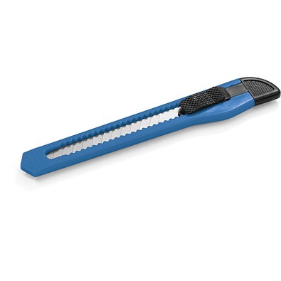 BALIC. Teppichmesser mit abtrennbarer Feststellklinge, Blau