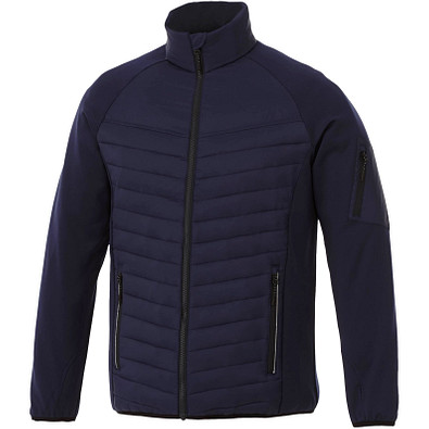 ELEVATE Herren Hybrid-Thermojacke Banff, dunkelblau, M