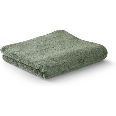 BARDEM M. Gesichtshandtuch (500 g/m²) aus Baumwolle (82%) und recycelter Baumwolle (18%), Dunkelgrün