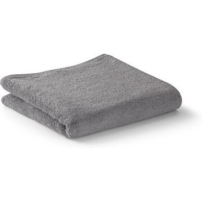 BARDEM S. Handtuch (350 g/m²) aus Baumwolle (82%) und recycelter Baumwolle (18%), Grau