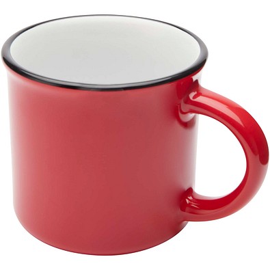 Bari Keramiktasse 240 ml, rot