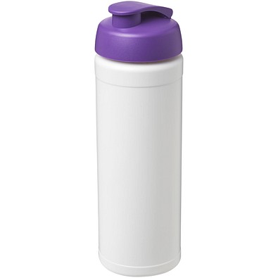 Baseline® Plus 750 ml Flasche mit Klappdeckel, weiß/lila