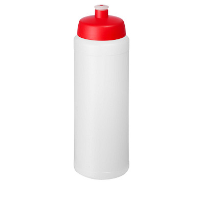 Baseline Plus Flasche mit Sportdeckel, 750 ml, transparent,rot