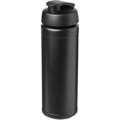 Baseline Plus grip Sportflasche mit Klappdeckel, 750 ml, schwarz