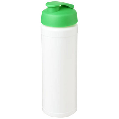 Baseline Plus grip Sportflasche mit Klappdeckel, 750 ml, weiss/grün