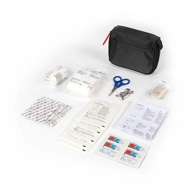Basic Erste Hilfe Set, 31-teilig, schwarz