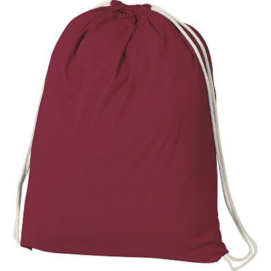 Baumwollgymbag Budapest,burgund