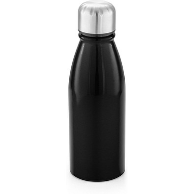 BEANE. 500 ml Aluminium-Sportflasche, Schwarz