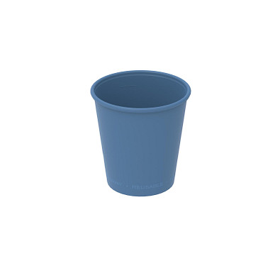 Kaffeebecher ToGo, 200 ml, behagliches blau