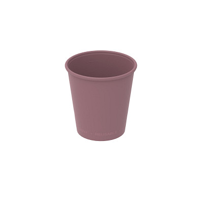 Kaffeebecher ToGo, 200 ml, raffiniertes rot