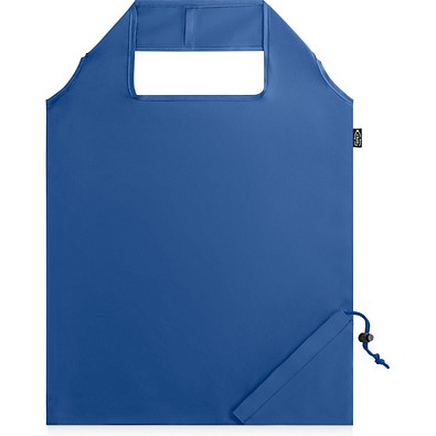 BEIRA. Faltbare Tragetasche aus 190T Polyester aus recyceltem (100% rPET), Königsblau