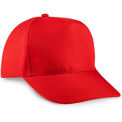 BENEDICT. Kappe aus recyceltem Polyester (100% rPET), Rot