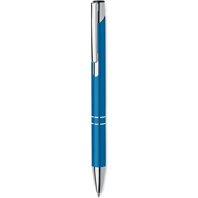 Druckkugelschreiber Reluxe, blaue Mine, türkis