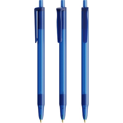 BIC® Clic Stic Kugelschreiber Gefrostetes Dunkelblau Blaue Tinte