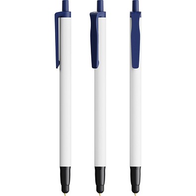 BIC® Clic Stic Stylus Ecolutions® Kugelschreiber Marineblau Recycelt Blaue Tinte