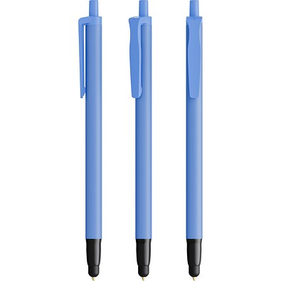 BIC® Clic Stic Stylus Kugelschreiber Blau Blaue Tinte