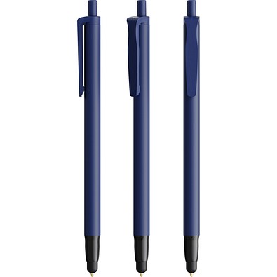 BIC® Clic Stic Stylus Kugelschreiber Marineblau Blaue Tinte