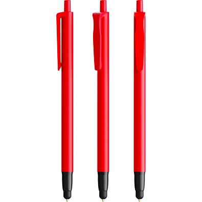 BIC® Clic Stic Stylus Kugelschreiber Rot Blaue Tinte